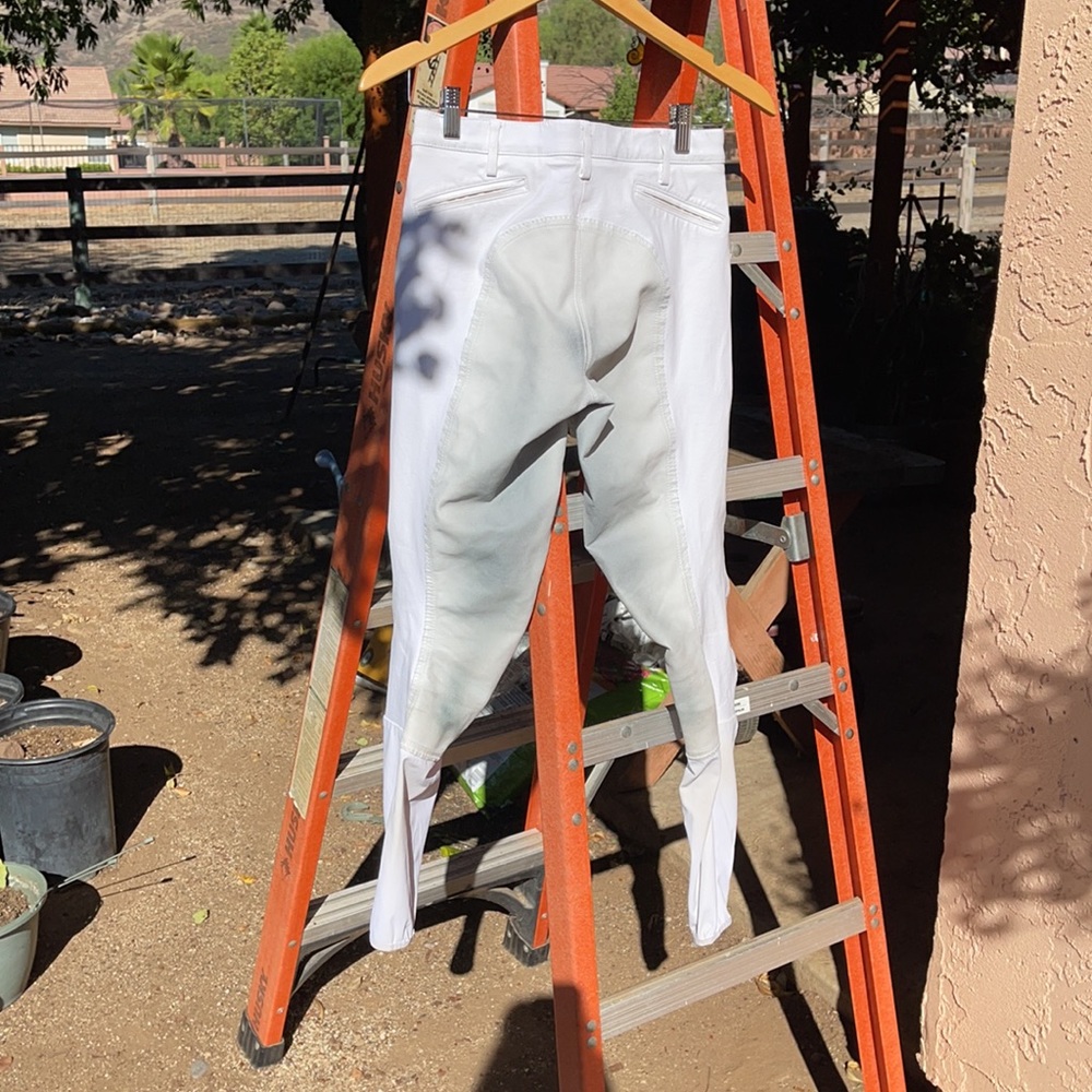 Pikeur Full Seat White Breeches - Picture 10 of 11